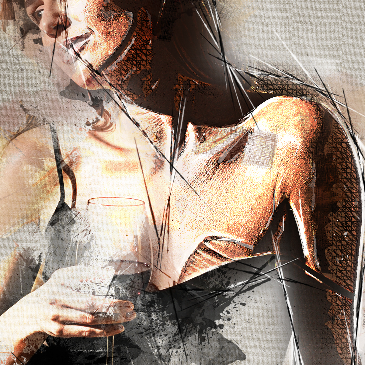 Woman & wine #05